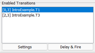 Enabled Transitions Timed